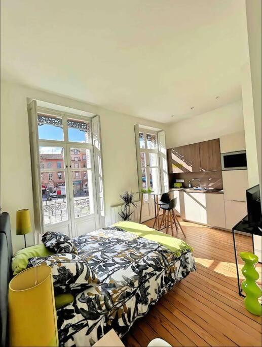 Le Studio Jardin D'Eden Metro Palais De Justice Appartement Toulouse Buitenkant foto